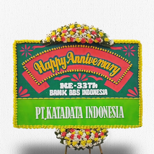 Papan Bunga Anniversary BPSA-01A